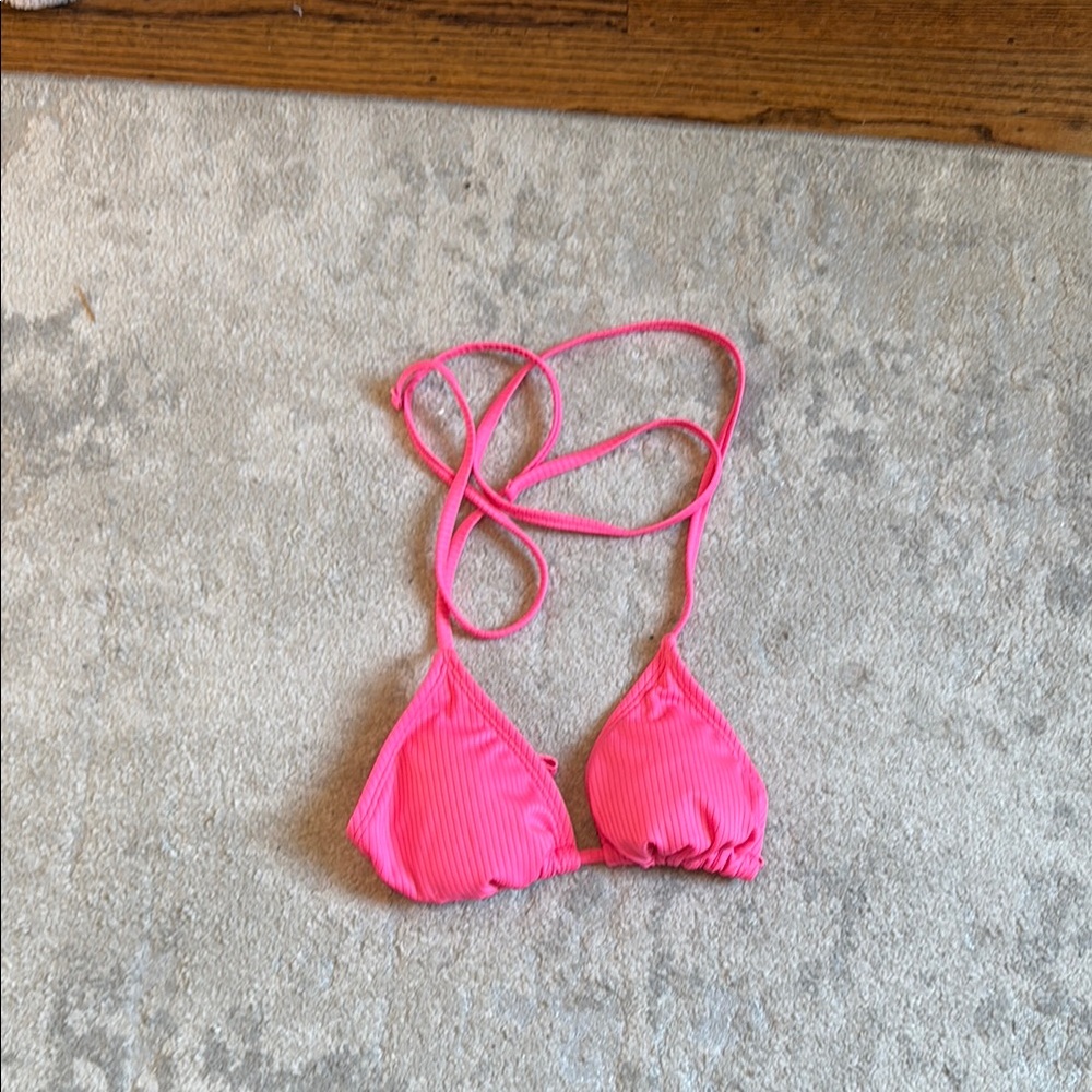 Vibrant Pink Bikini Top